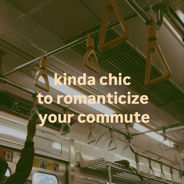 kinda chic to be making this post in the middle of